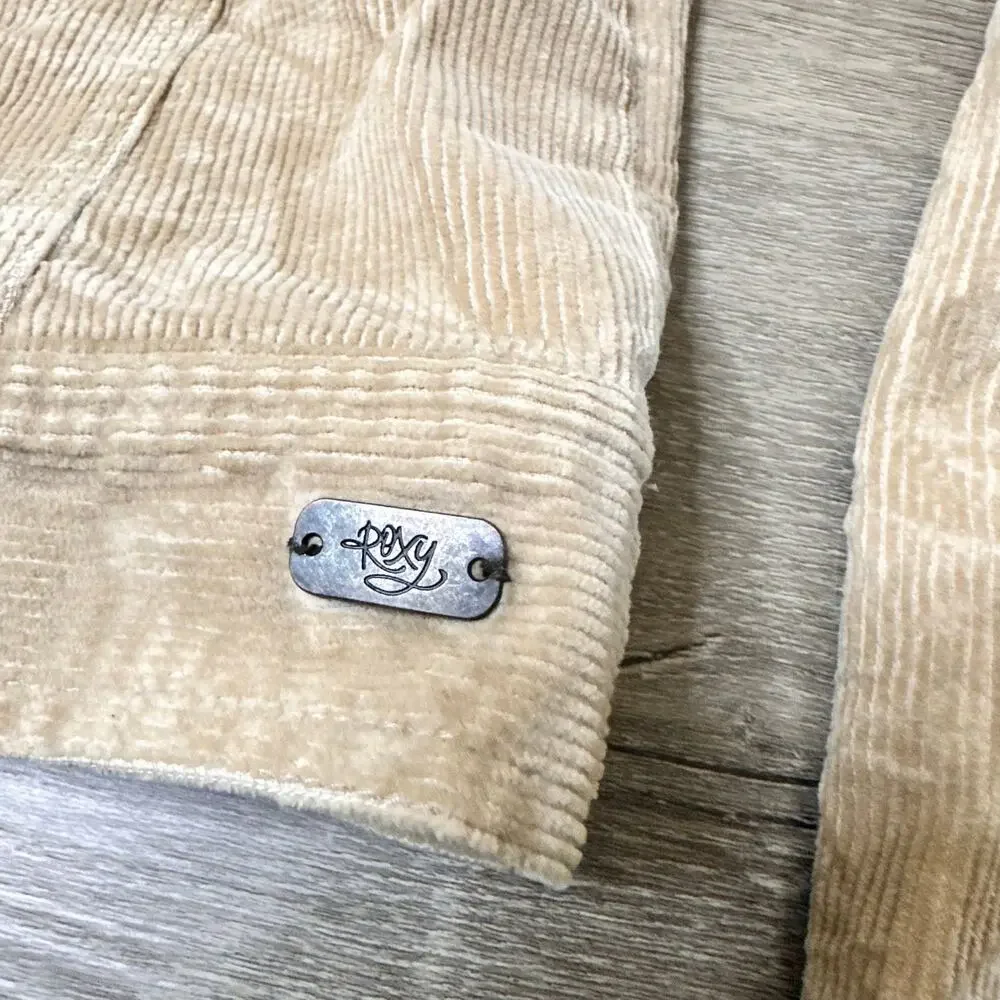 Roxy beige corduroy
